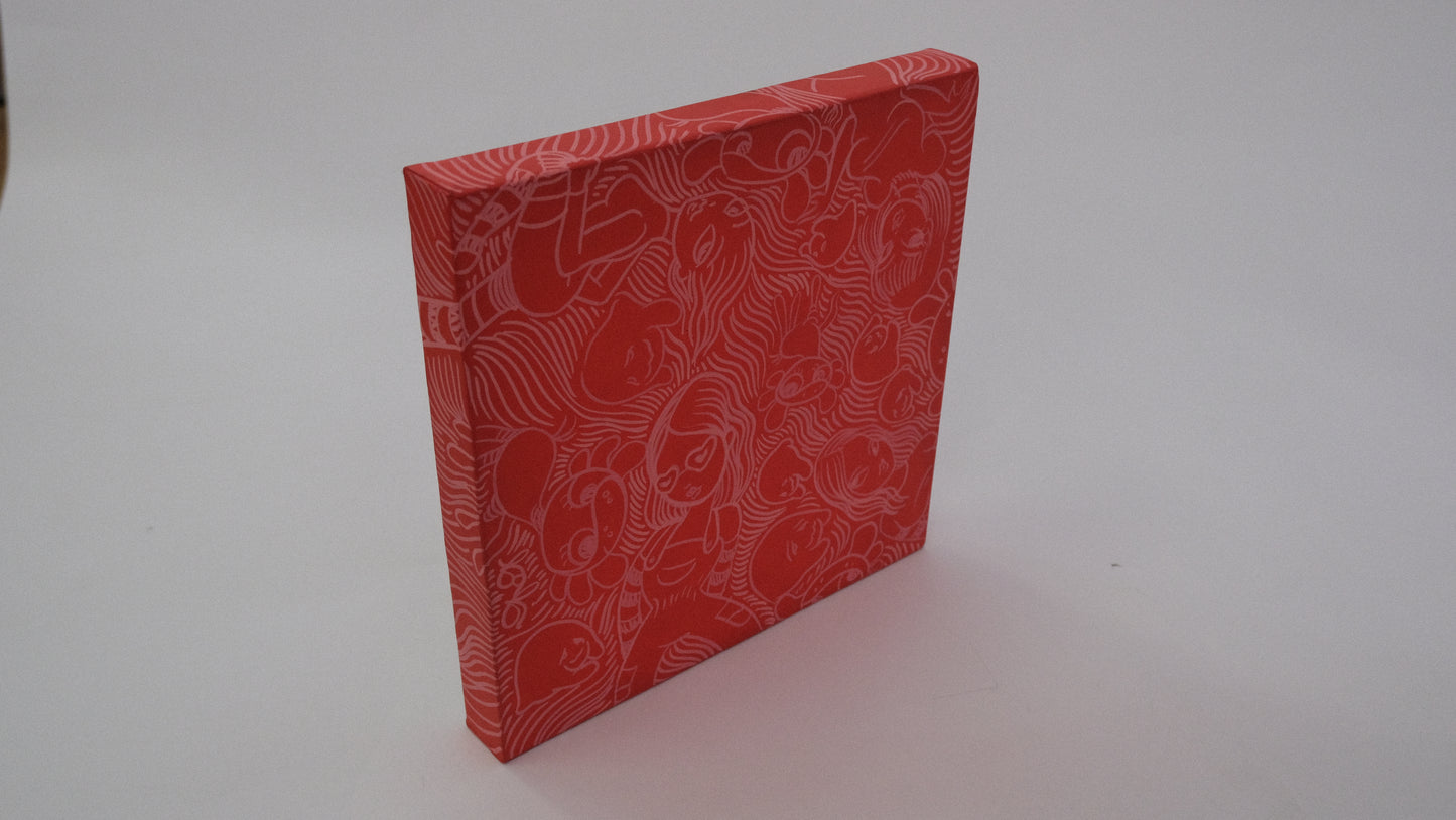 RED PIZZA BOX