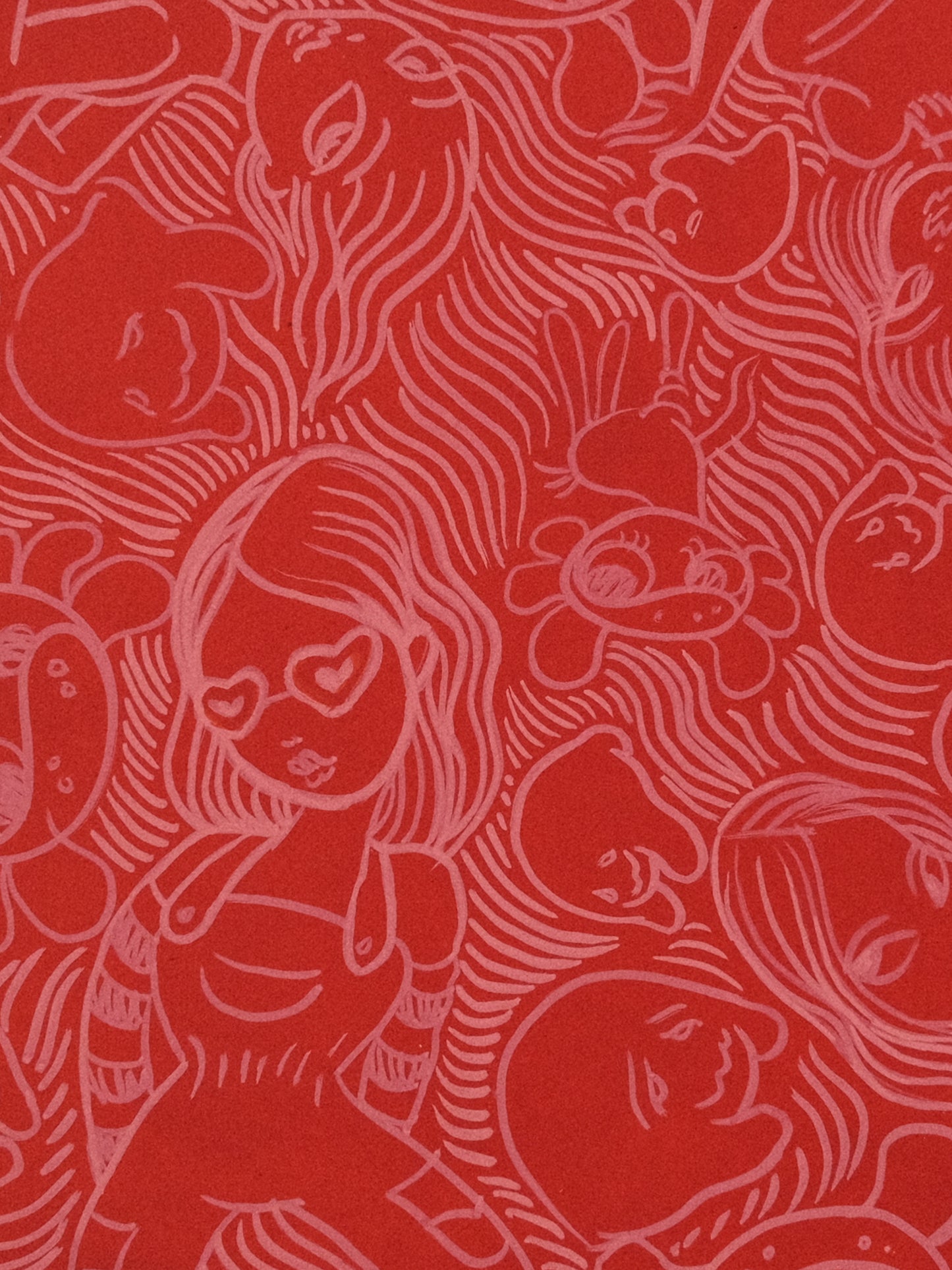 RED PIZZA BOX