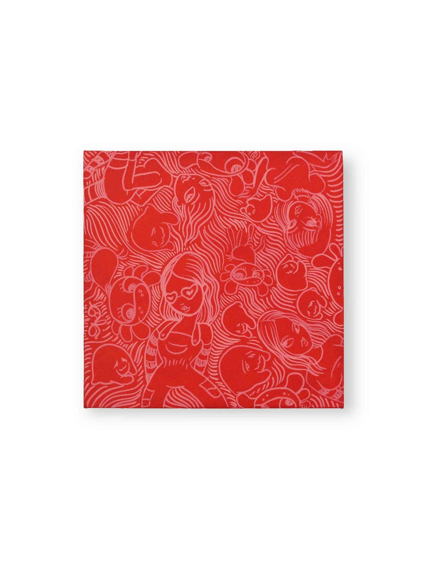 RED PIZZA BOX