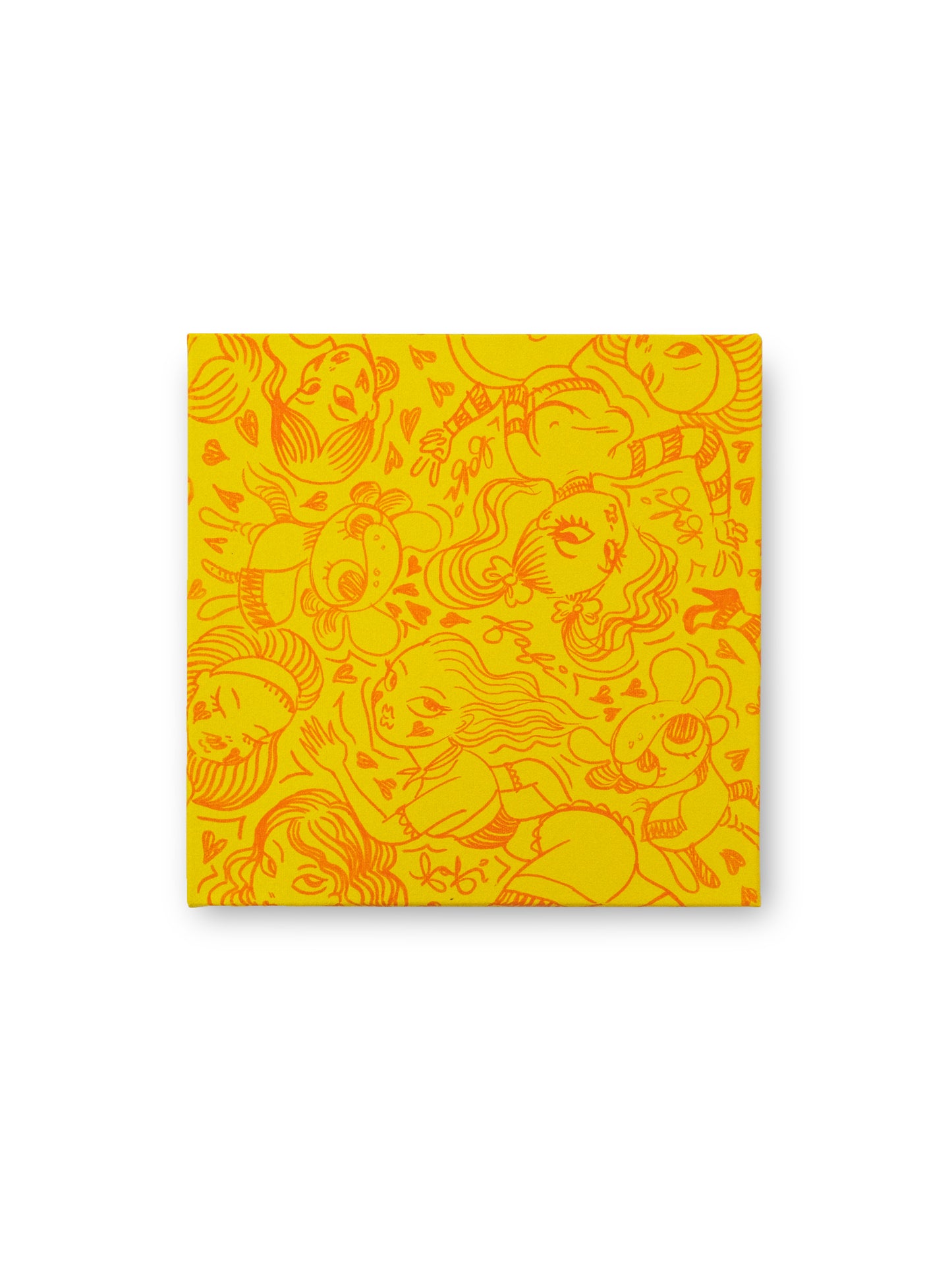 YELLOW PIZZA BOX