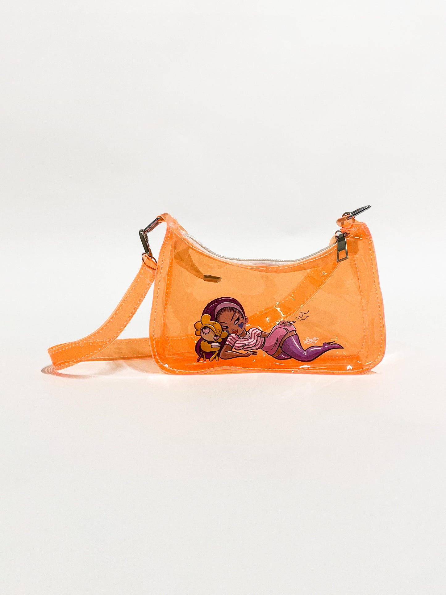 LIL ORANGE FRENCHIE BAG