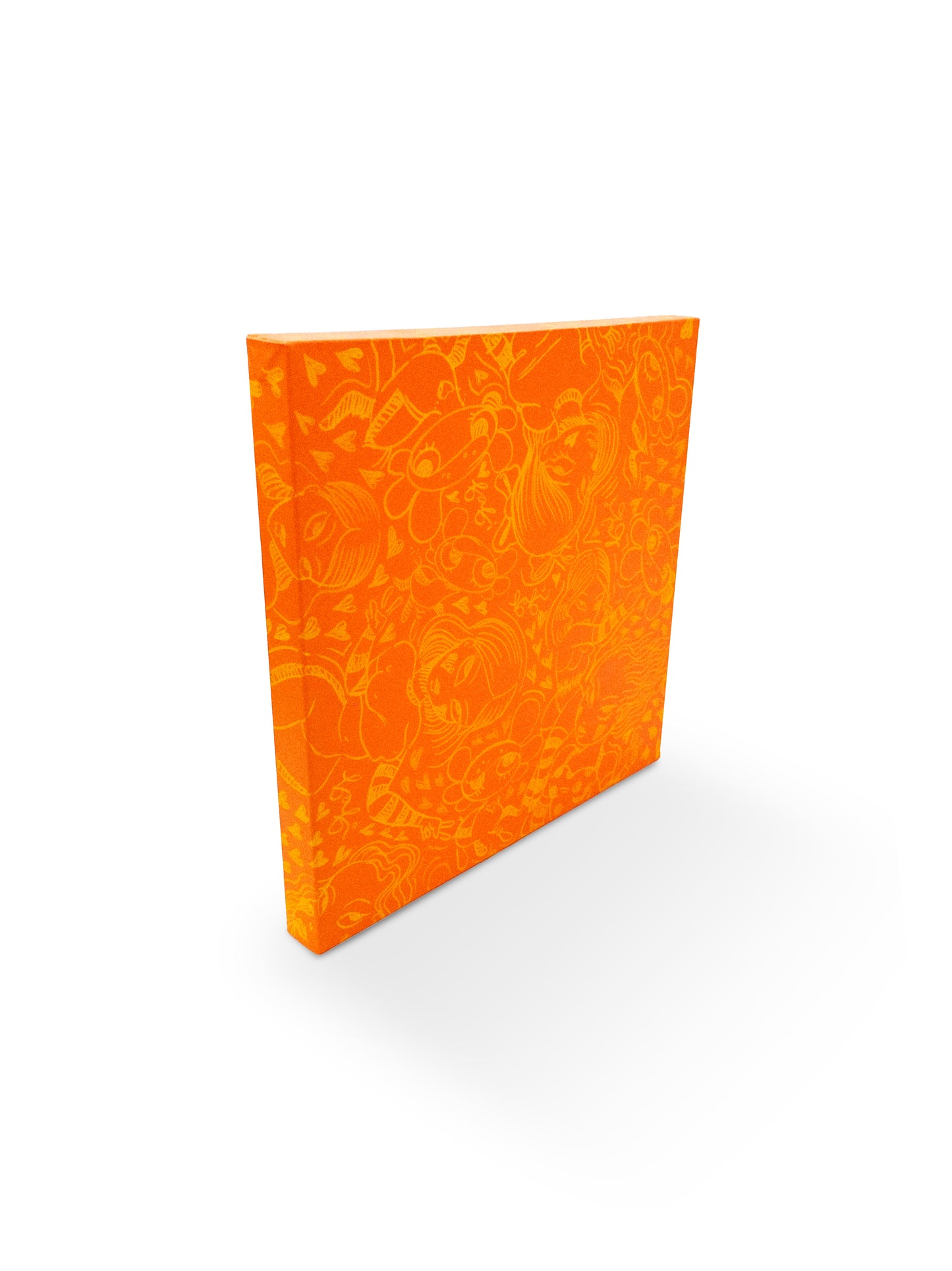 ORANGE PIZZA BOX