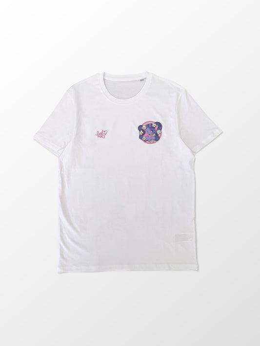 WHITE DAISY TEE